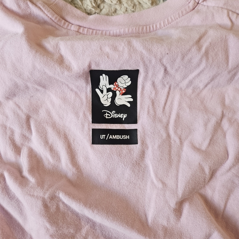 Disney Uniqlo Mini Mouse Colab T Shirt Dress 9/10 Years - Picture 4 of 5